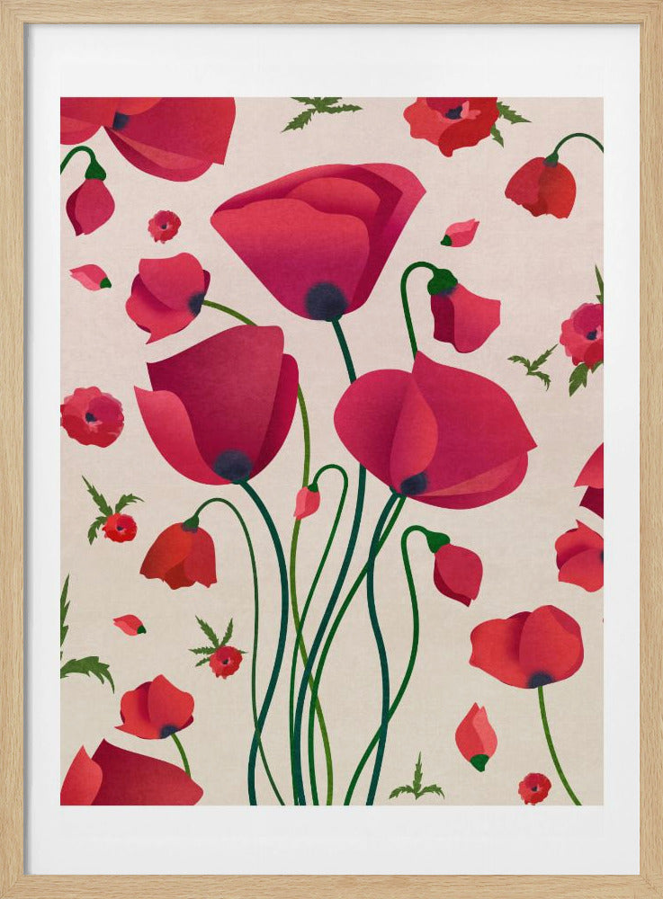 Poppy Blossoms | Poster