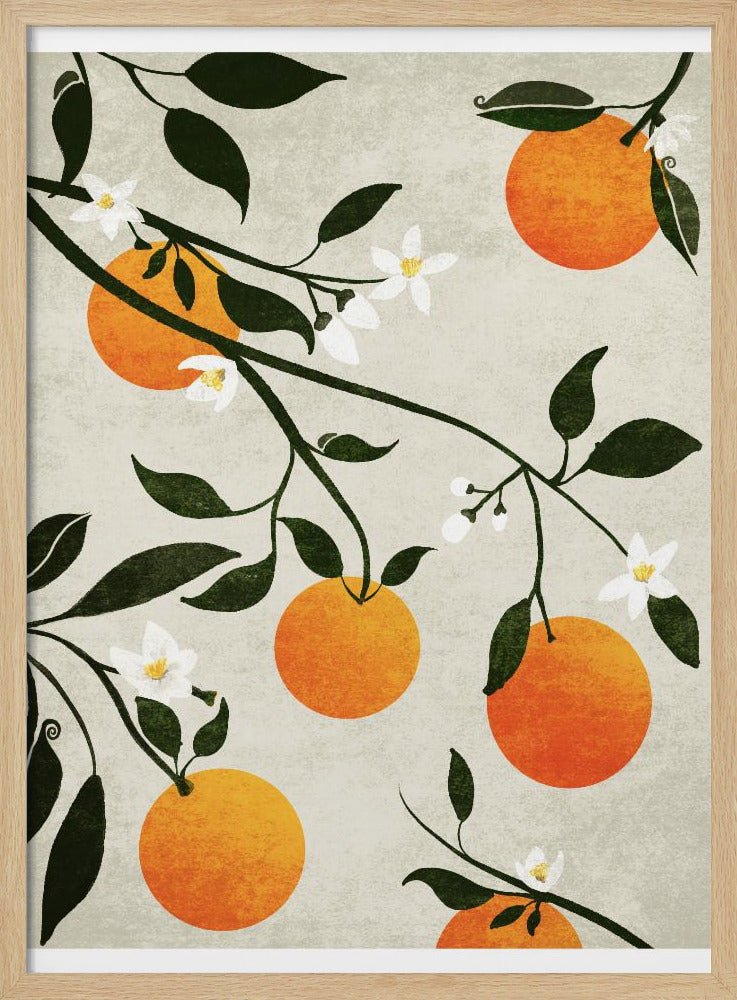 Oranges in Bloom | Poster