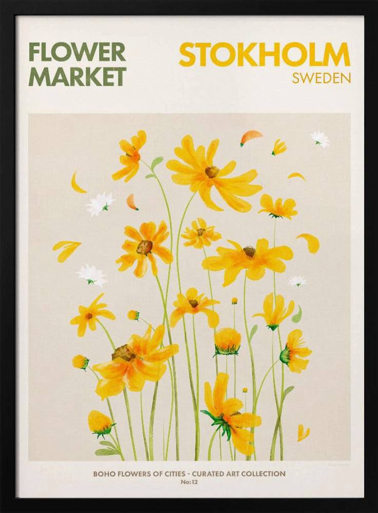 Stockholm Blooms | Poster