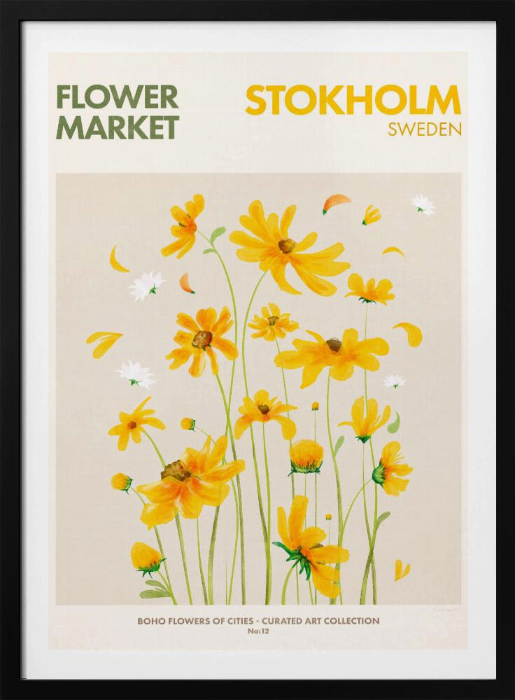 Stockholm Blooms | Poster