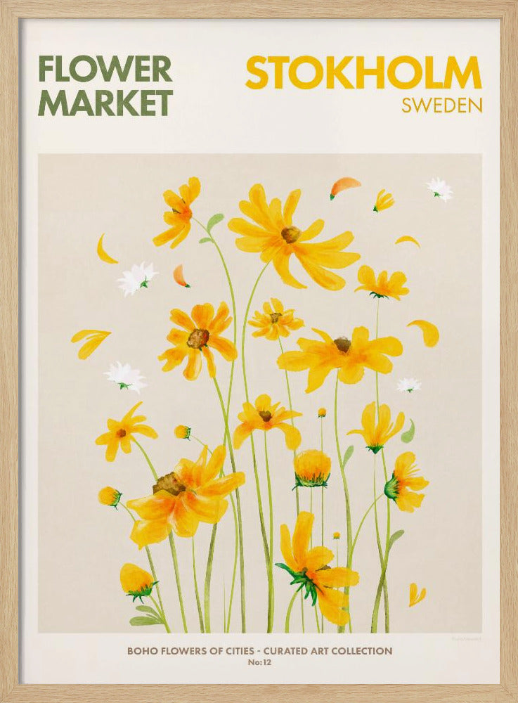 Stockholm Blooms | Poster