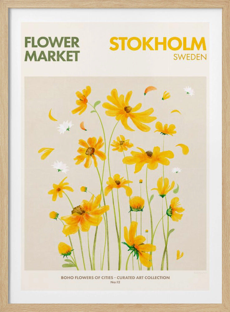 Stockholm Blooms | Poster