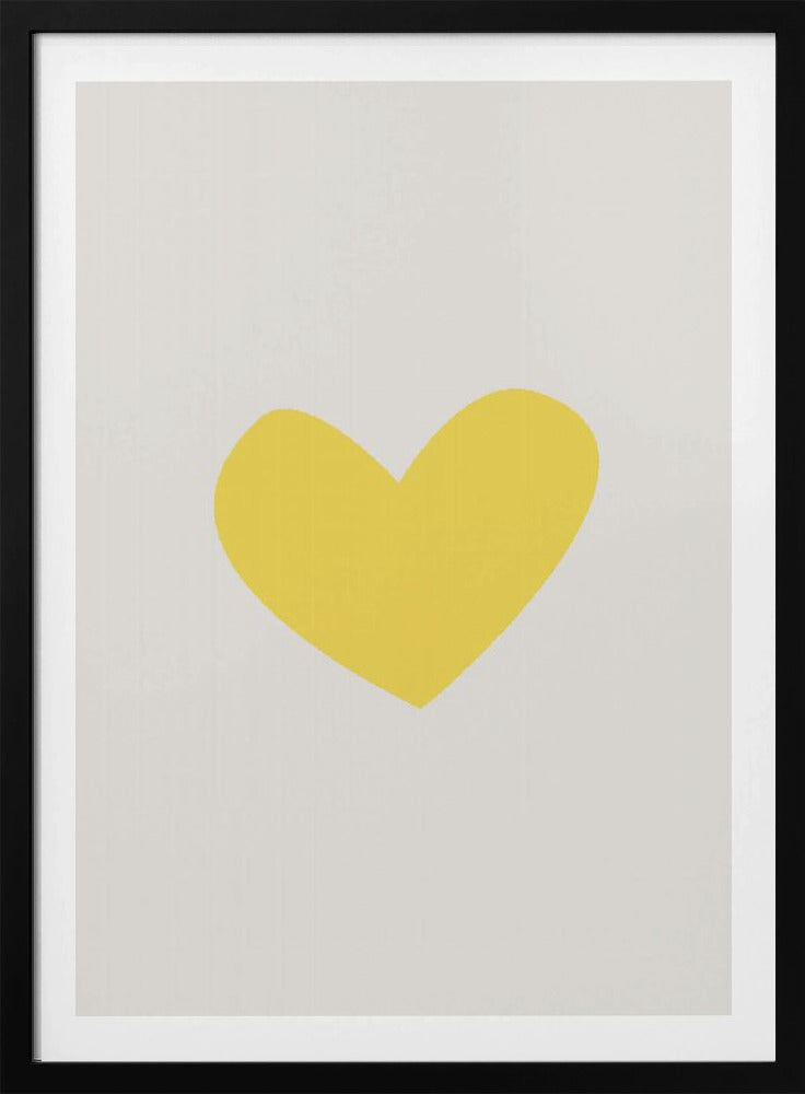 Heart Yellow | Poster