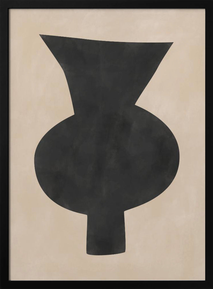 Abstract Vase Silhouette | Poster