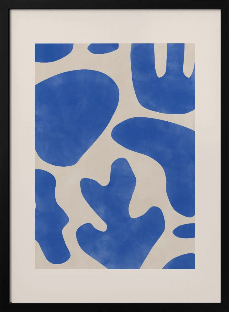 Blue Abstractions | Poster