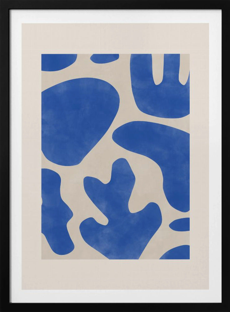 Blue Abstractions | Poster
