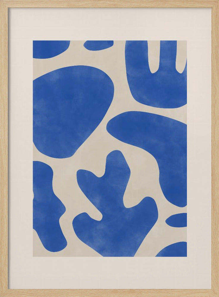 Blue Abstractions | Poster