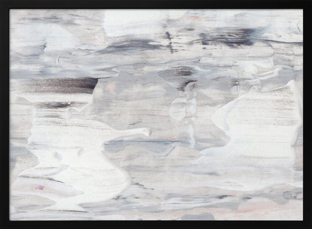 Fluid Brushstrokes with Muted Tones | Poster