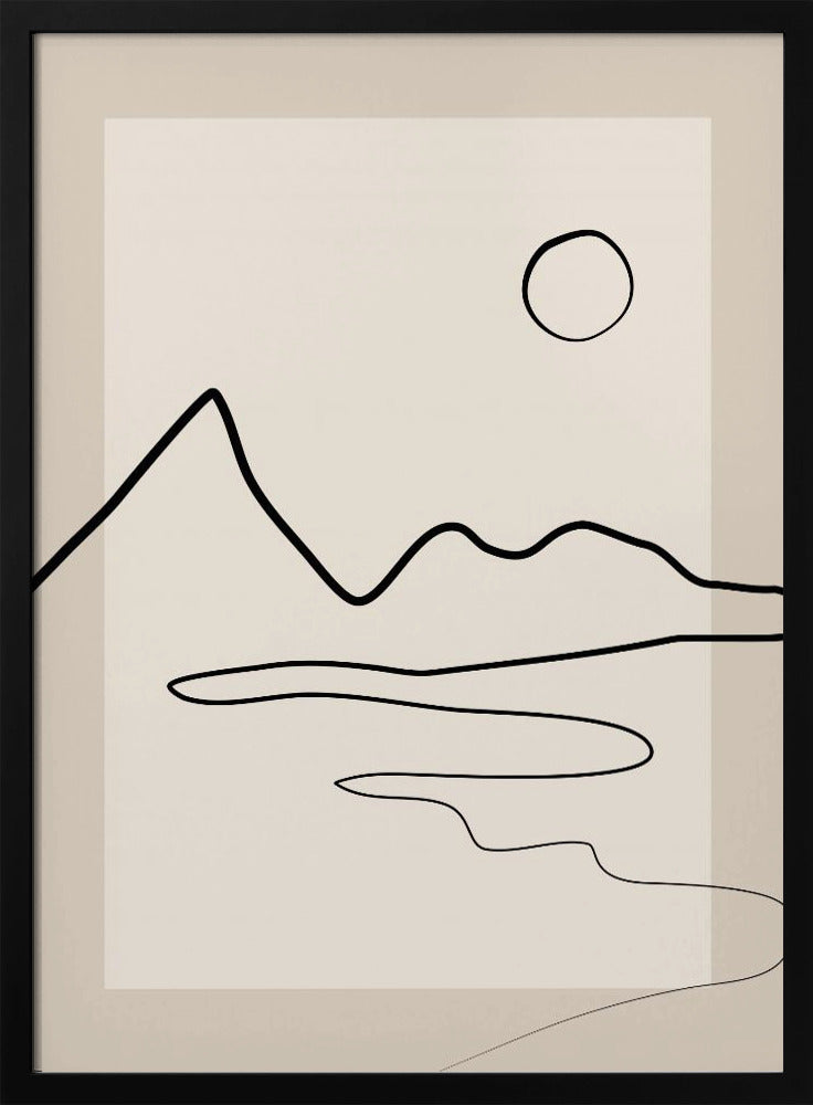Minimalist Horizon | Poster