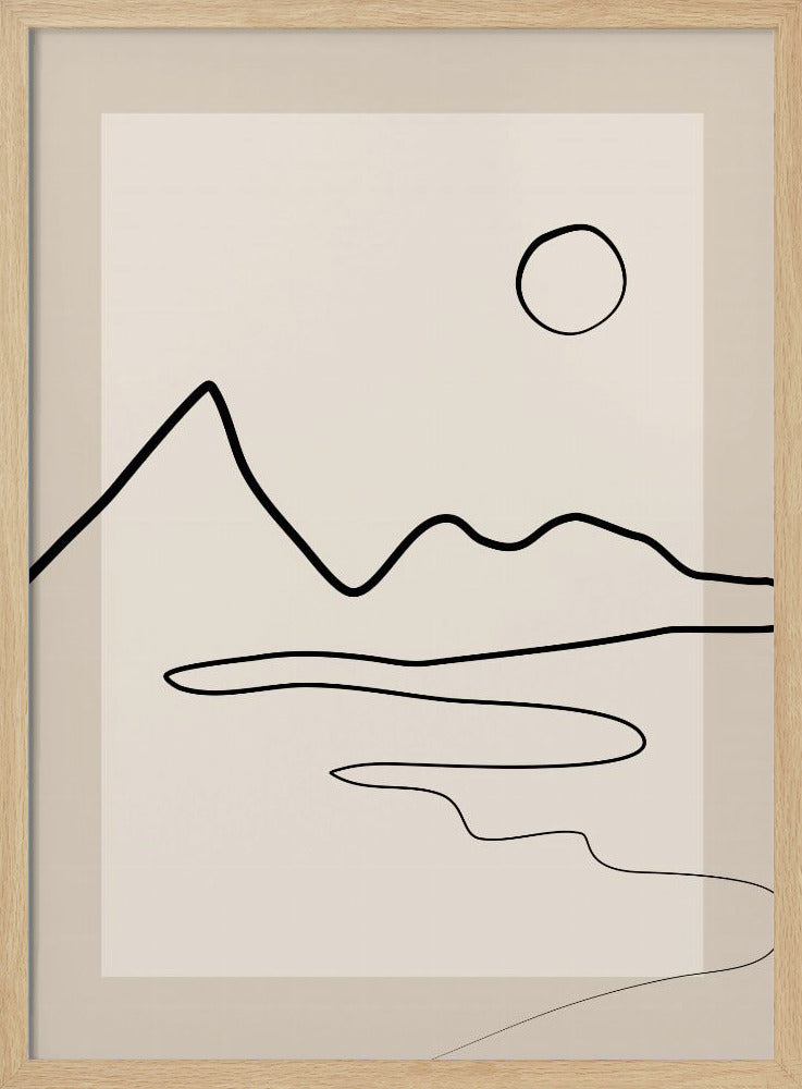 Minimalist Horizon | Poster