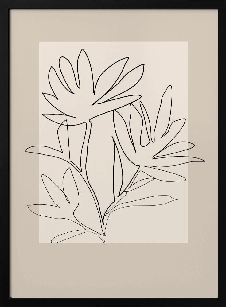 Floral Outline | Poster