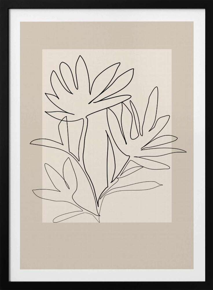 Floral Outline | Poster