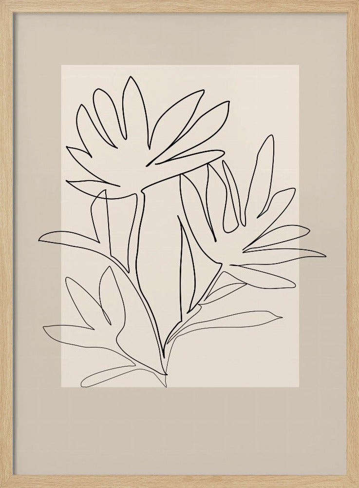 Floral Outline | Poster