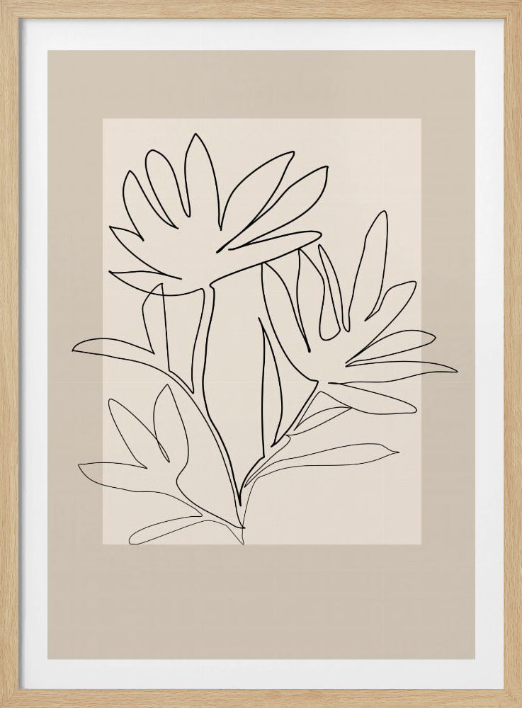 Floral Outline | Poster