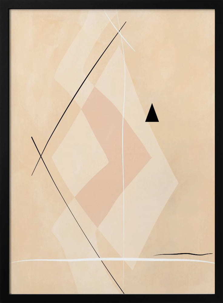 Geometric Shapes And Intersecting Lines | Poster