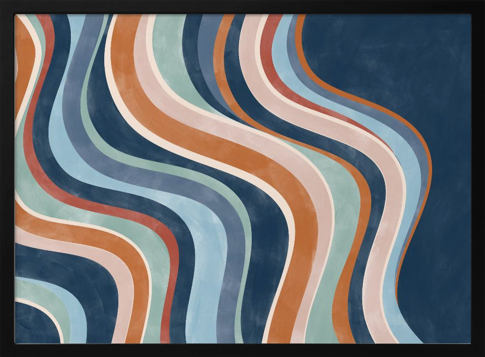 Flowing Stripes | Poster