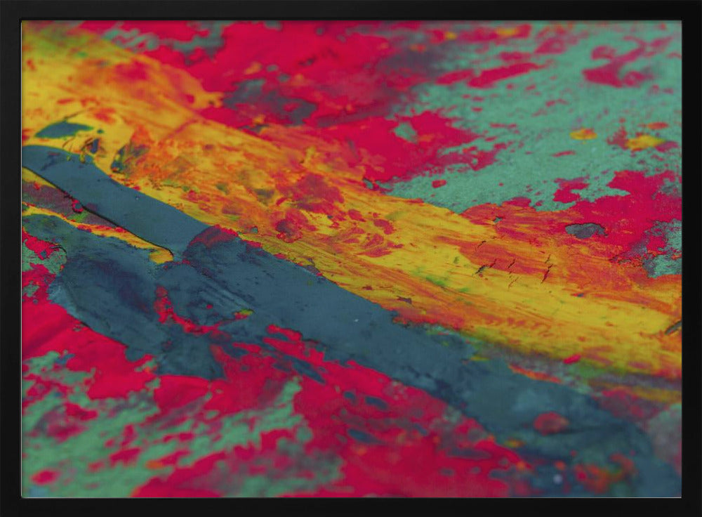 colored paints | Poster