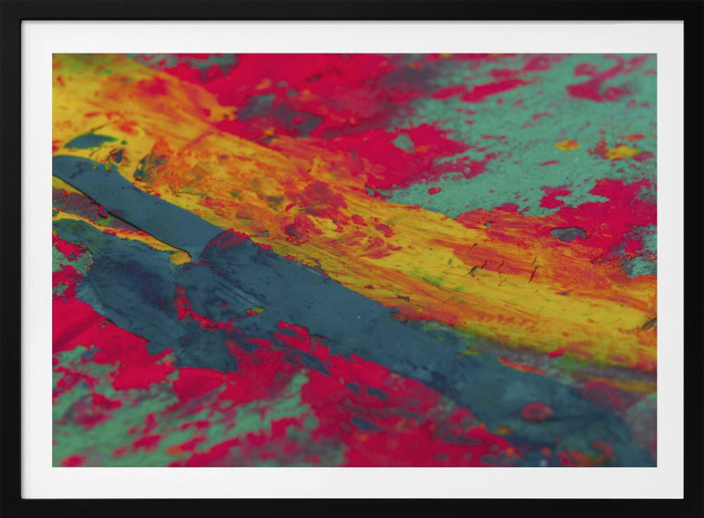 colored paints | Poster