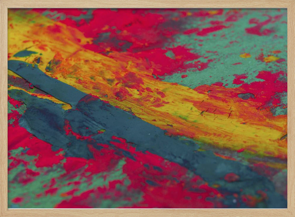 colored paints | Poster