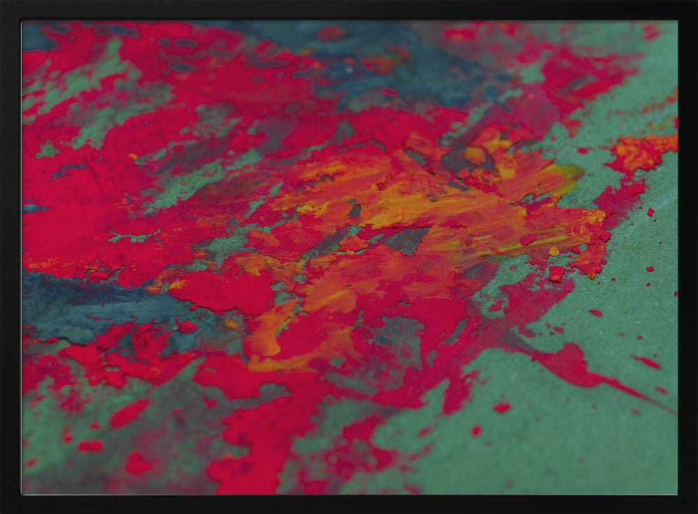 colored paints | Poster