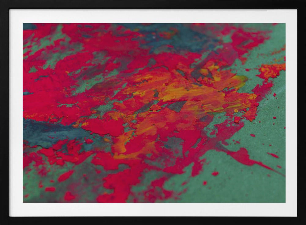 colored paints | Poster