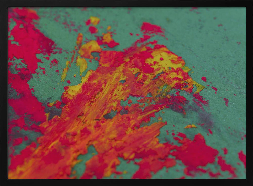 colored paints | Poster