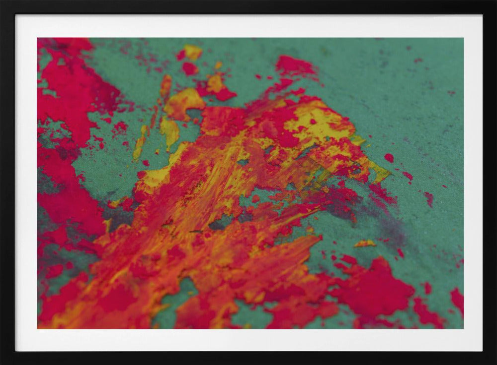 colored paints | Poster