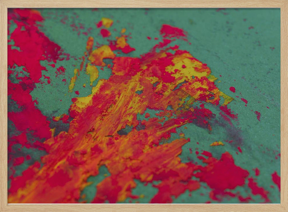 colored paints | Poster