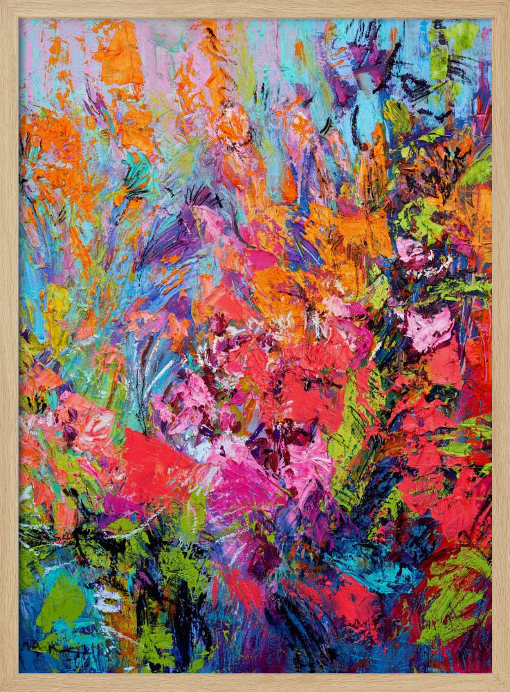 Ethereal Blossom Glow | Poster