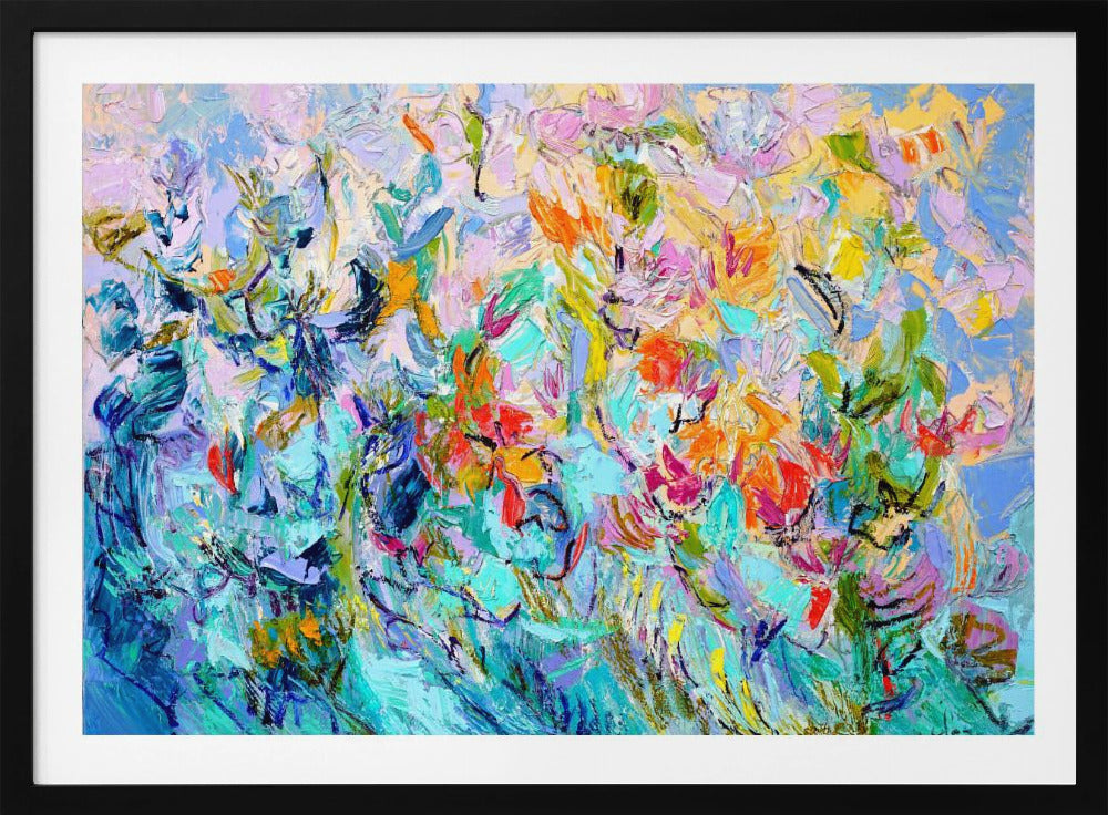 Radiant Floral Harmony | Poster