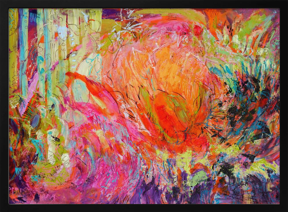 Vivid Petal Whispers | Poster