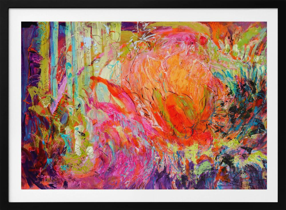 Vivid Petal Whispers | Poster