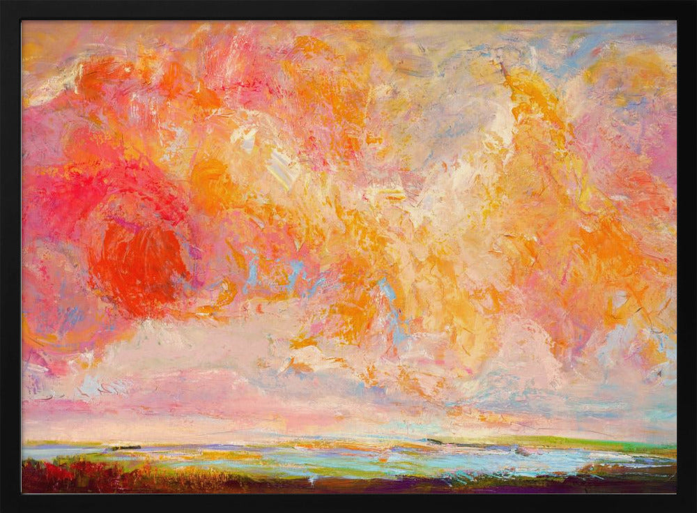 Fiery Skyscape | Poster