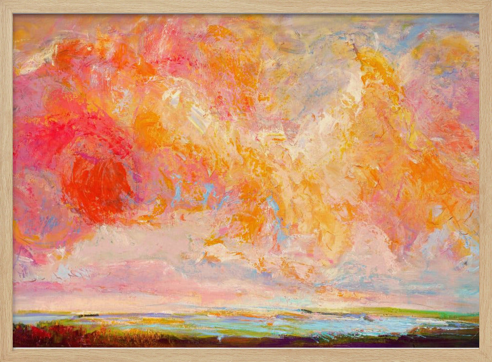 Fiery Skyscape | Poster