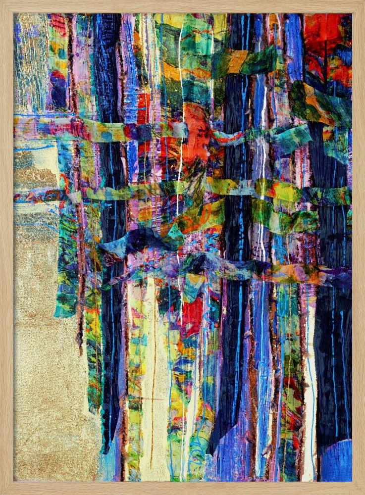 Colorful Cascade | Poster