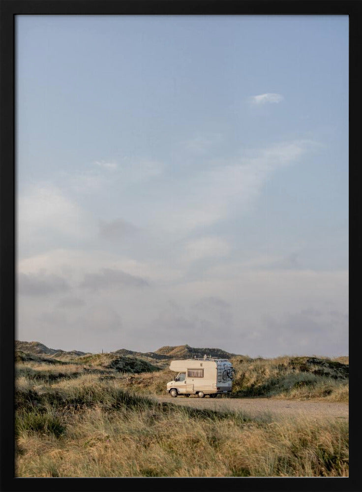 Caravan In the Dunes | Poster