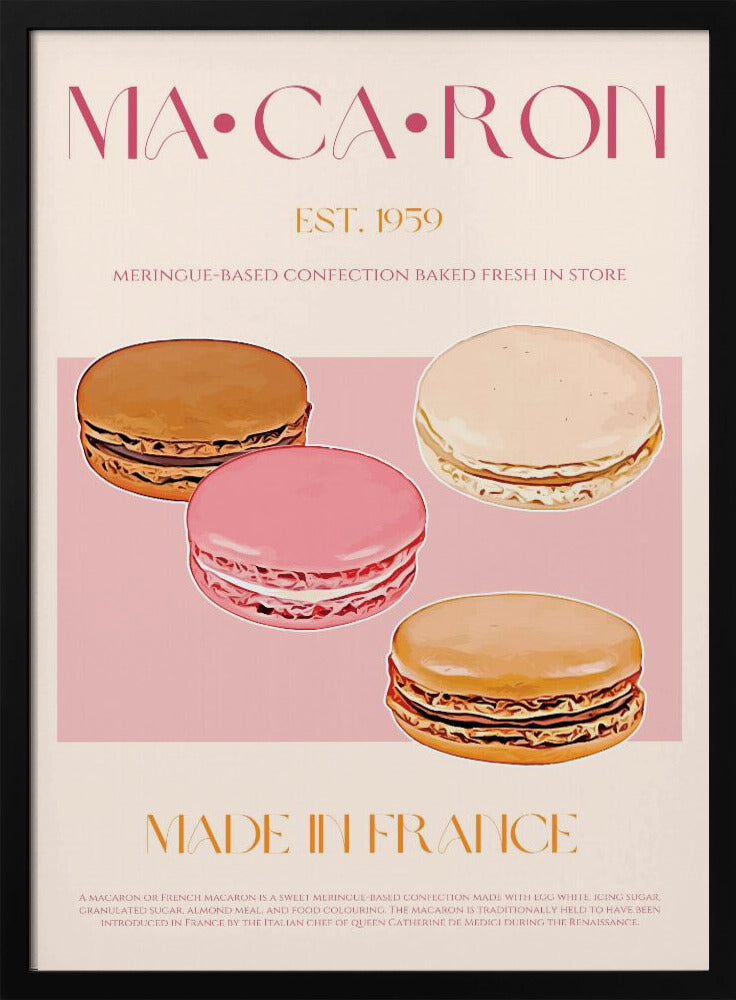 French Macaron Delight | Poster
