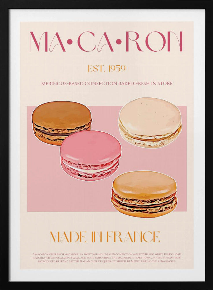 French Macaron Delight | Poster