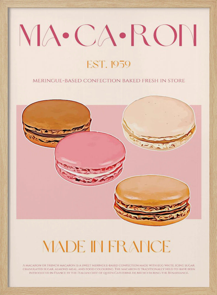 French Macaron Delight | Poster