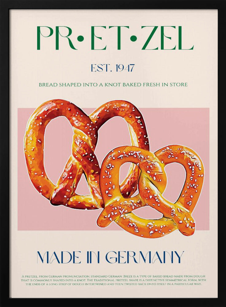 Pretzel Delight | Poster
