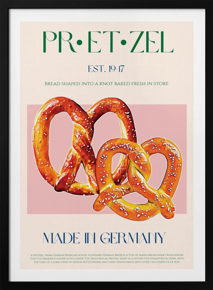 Pretzel Delight | Poster