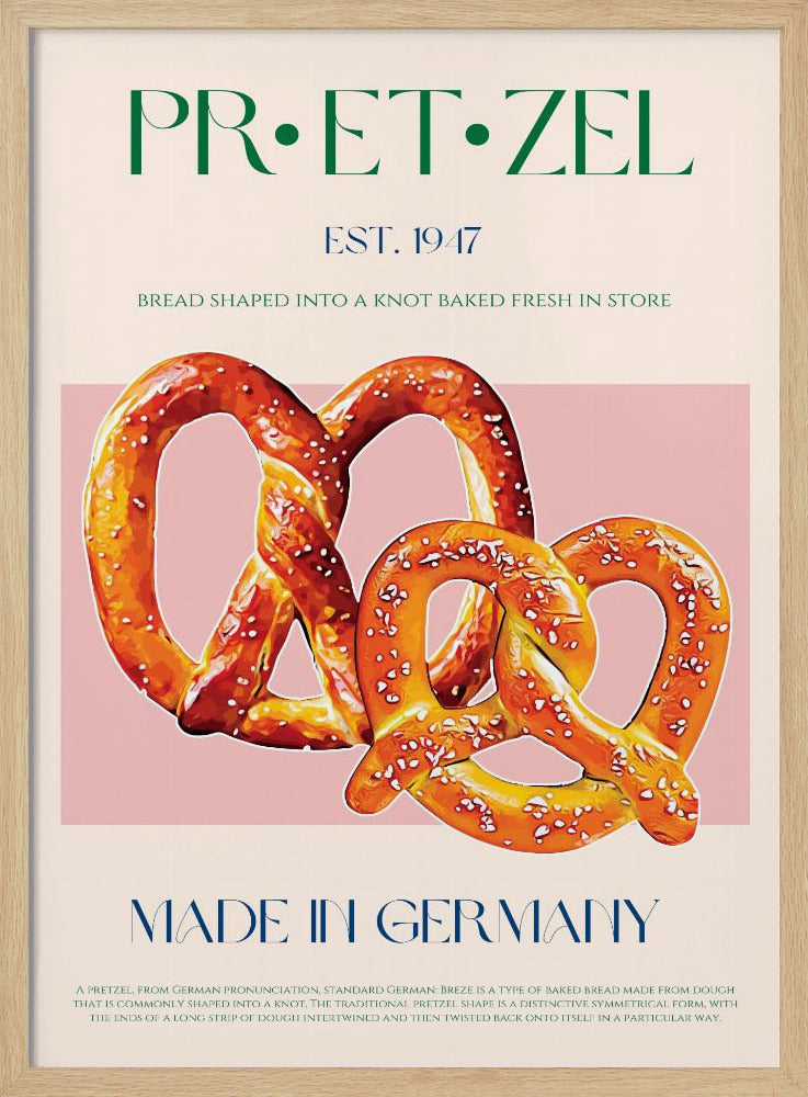 Pretzel Delight | Poster