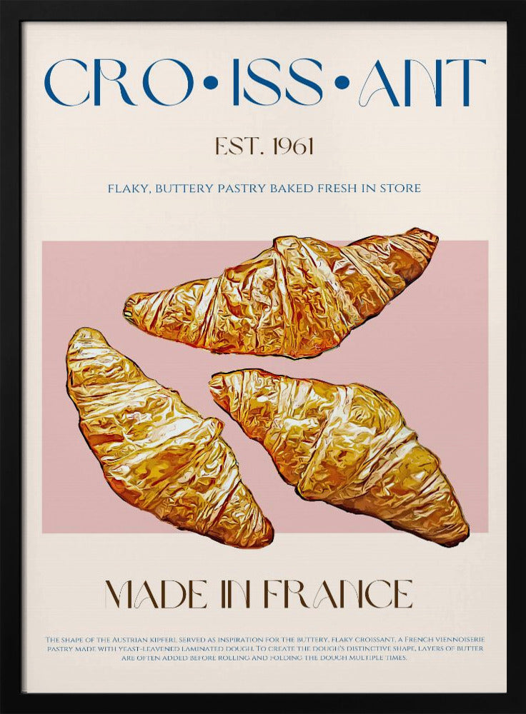 Flaky French Delight | Poster