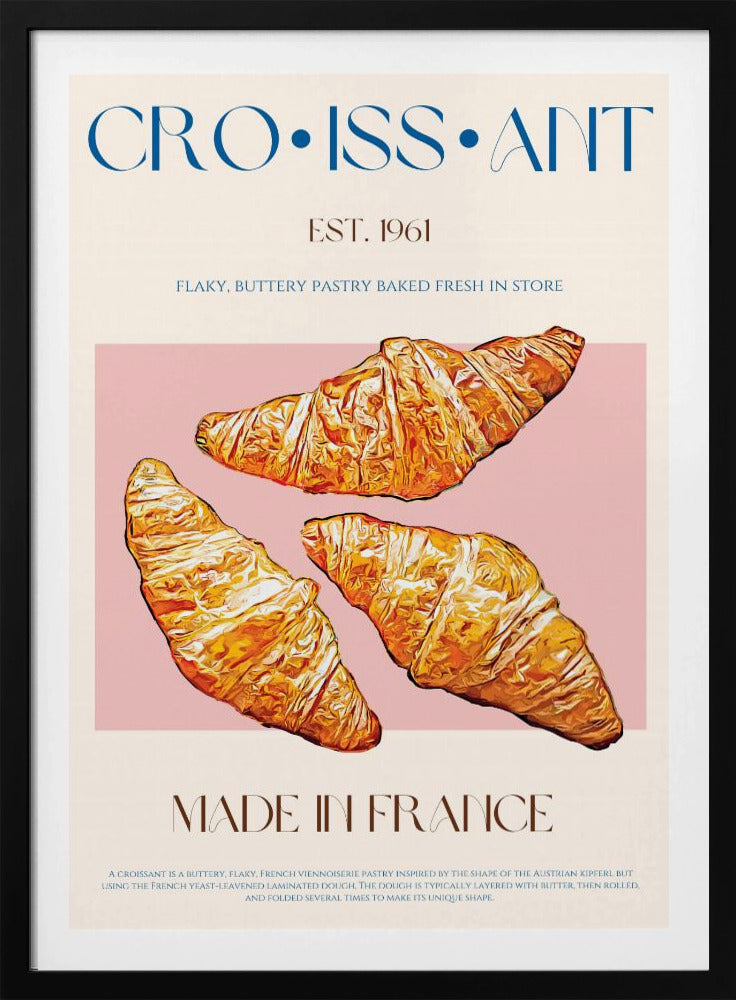 Flaky French Delight | Poster