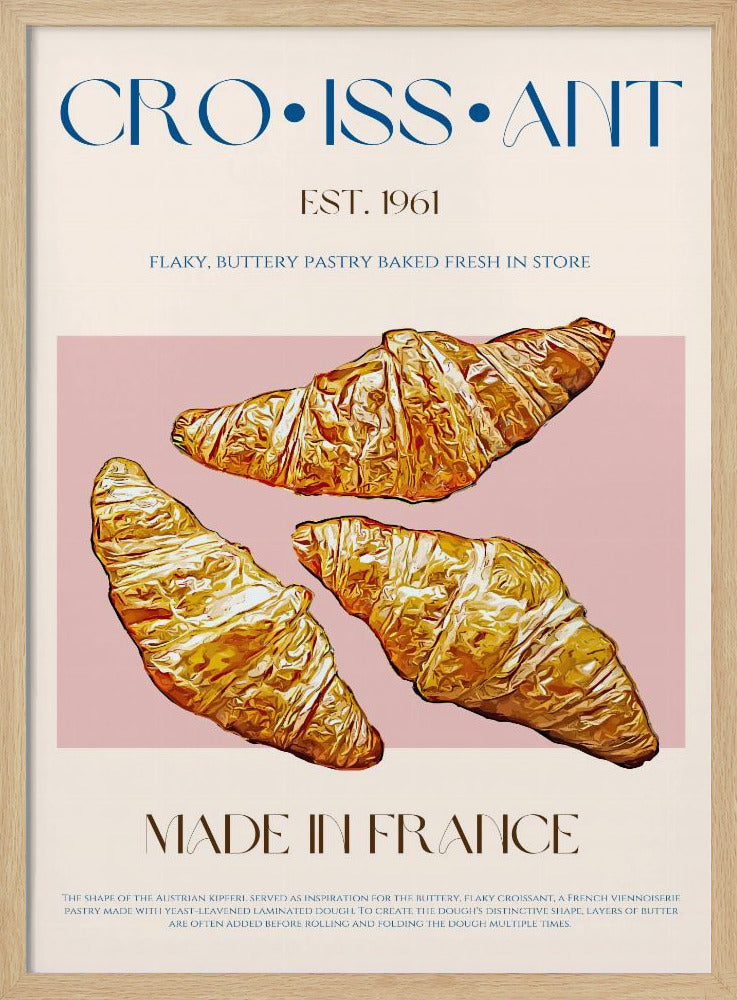 Flaky French Delight | Poster