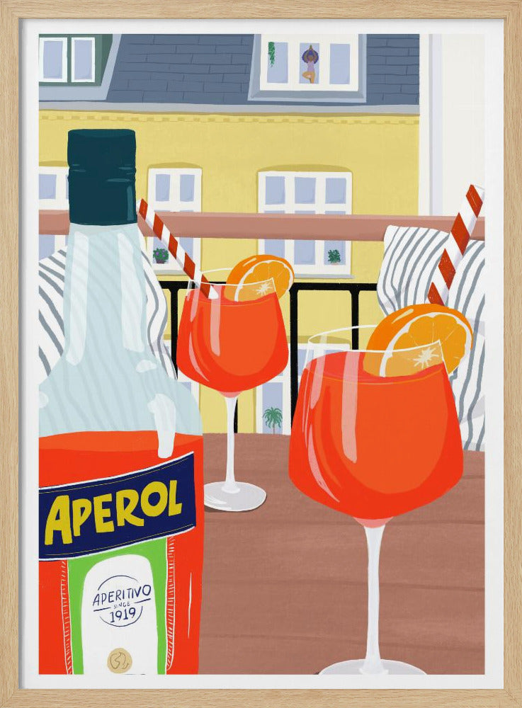 Balcony &quot;Hygge&quot; | Poster