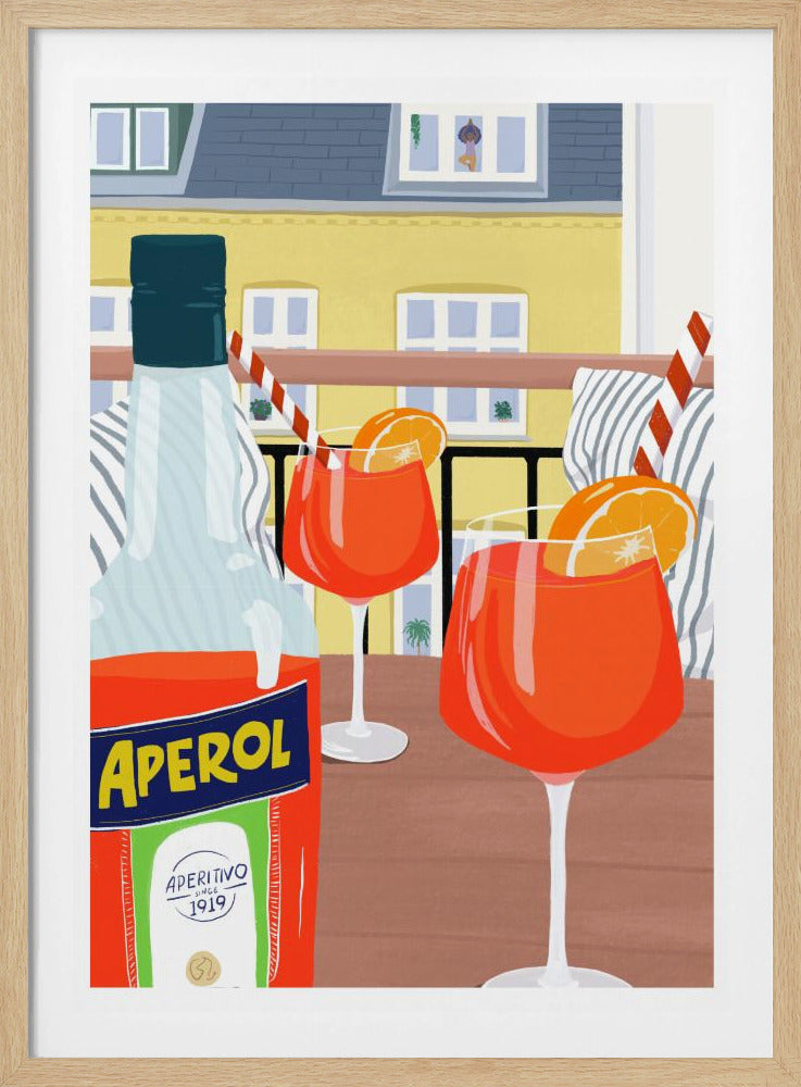 Balcony &quot;Hygge&quot; | Poster