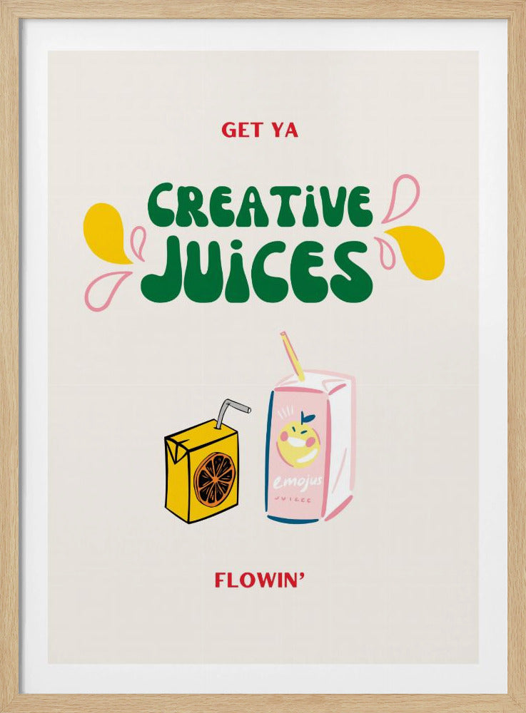 Juice Your Creativity | Poster