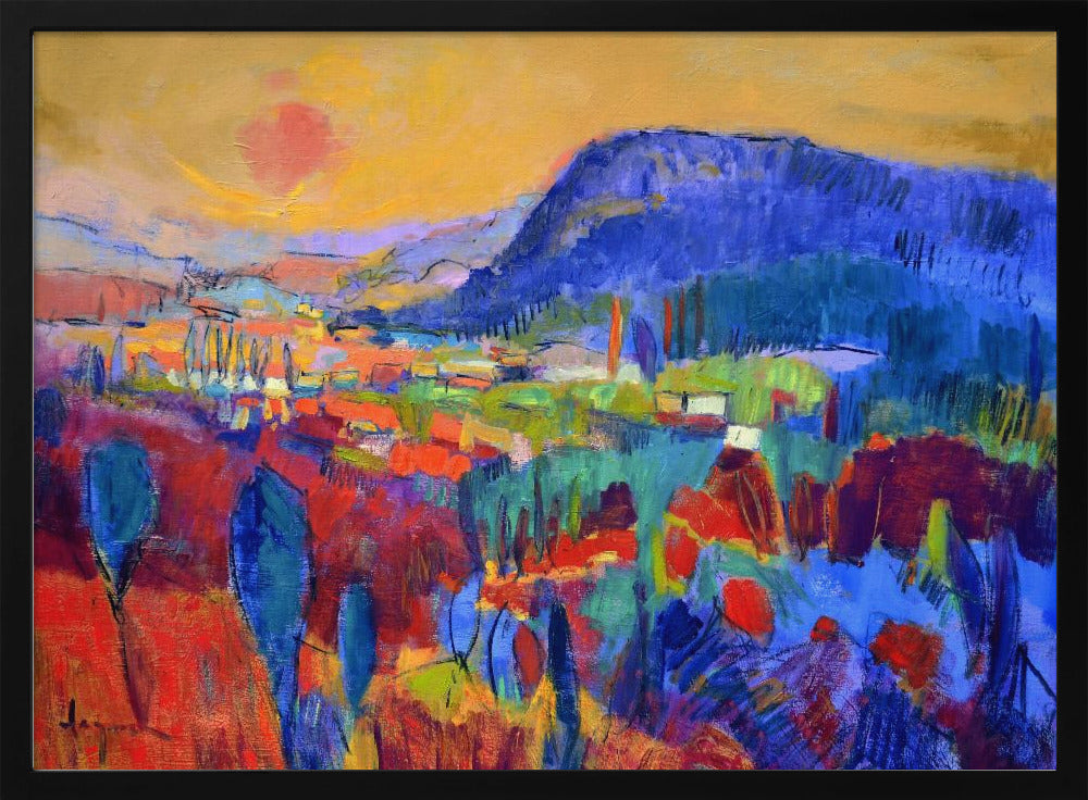 Expressionist Colorful Abstract | Poster