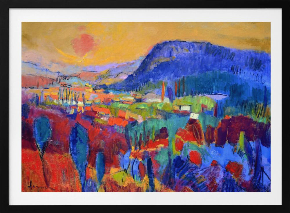 Expressionist Colorful Abstract | Poster